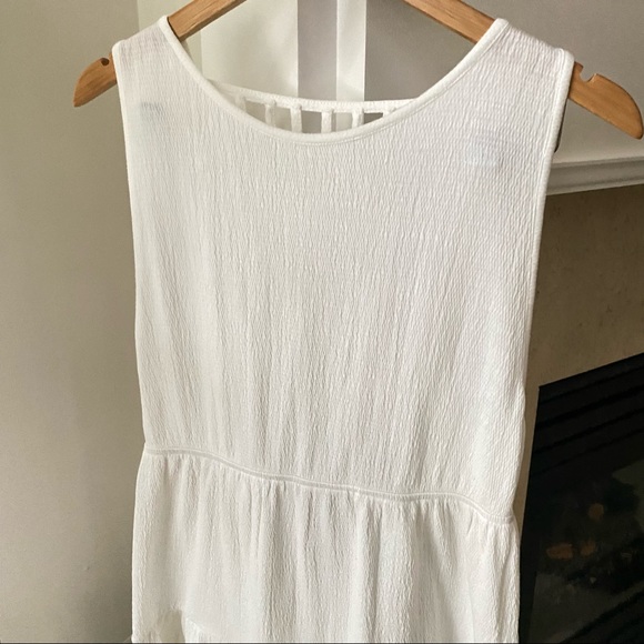 BILLABONg White Tiered Strappy Back Mini Dress - Picture 2 of 5